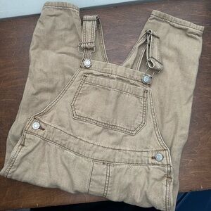 Zara Toddler Overalls. 2/3. Khaki.
